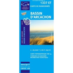 Carte 1337ET Bassin d'Arcachon