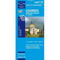 Carte 1647ET Lourdes /...