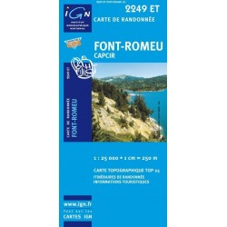 Carte 2249ET Font-Romeu /...