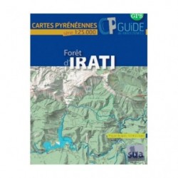 Carte guide Forêt d'Irati