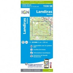 Carte IGN 1538SB...