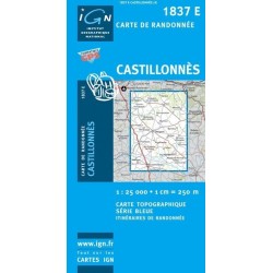 Carte 1837E Castillonnes (GPS)