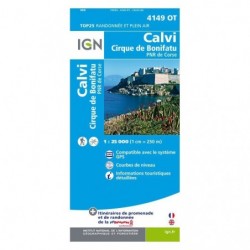 Carte 4149OT Calvi/Cirque...